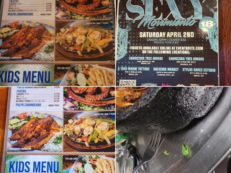 Mariscos El Barco Menu