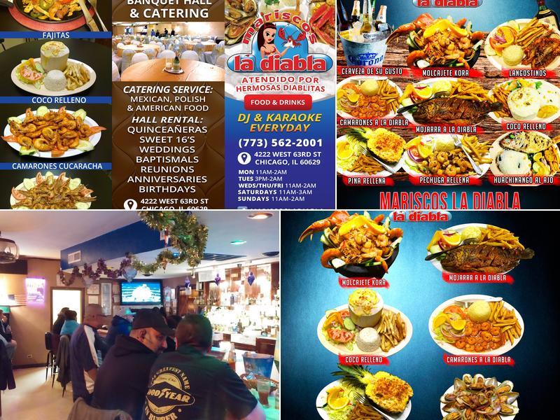 Mariscos La Diabla Menu