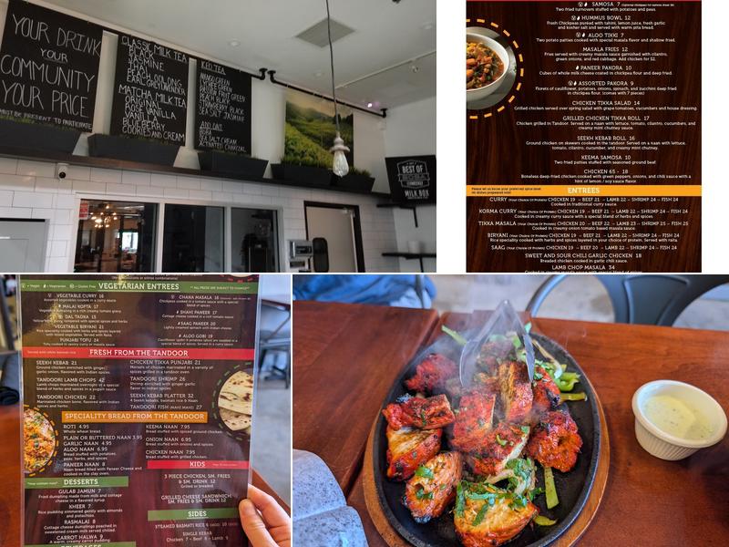 Sana’s Pakistani-Indian Cuisine Menu