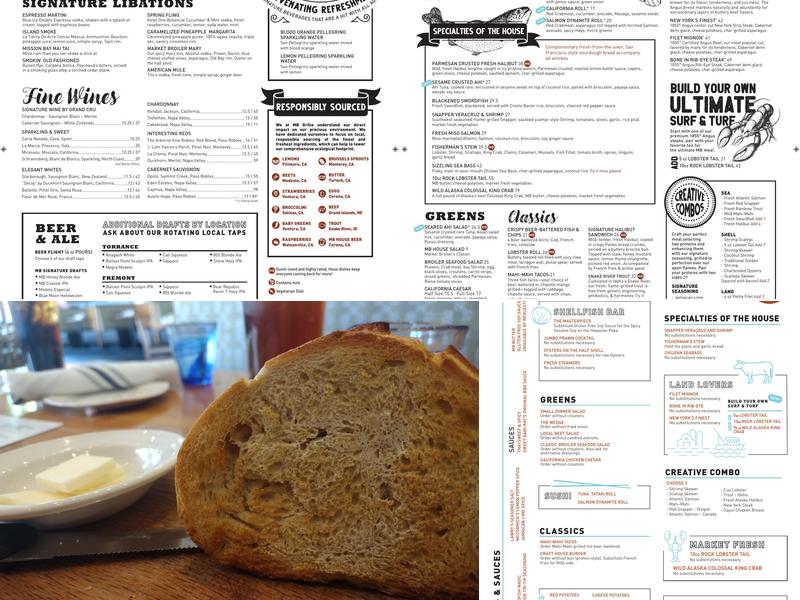 Market Broiler Orange Menu