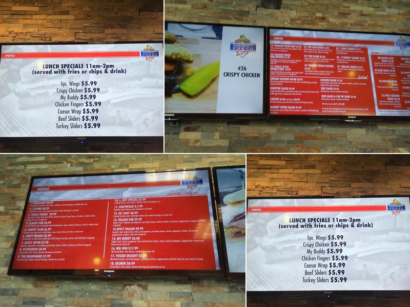 Market Fresh Deli Menu