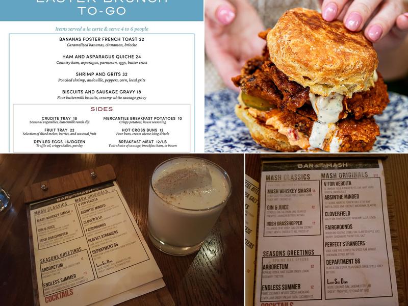 Mercantile & Mash Menu