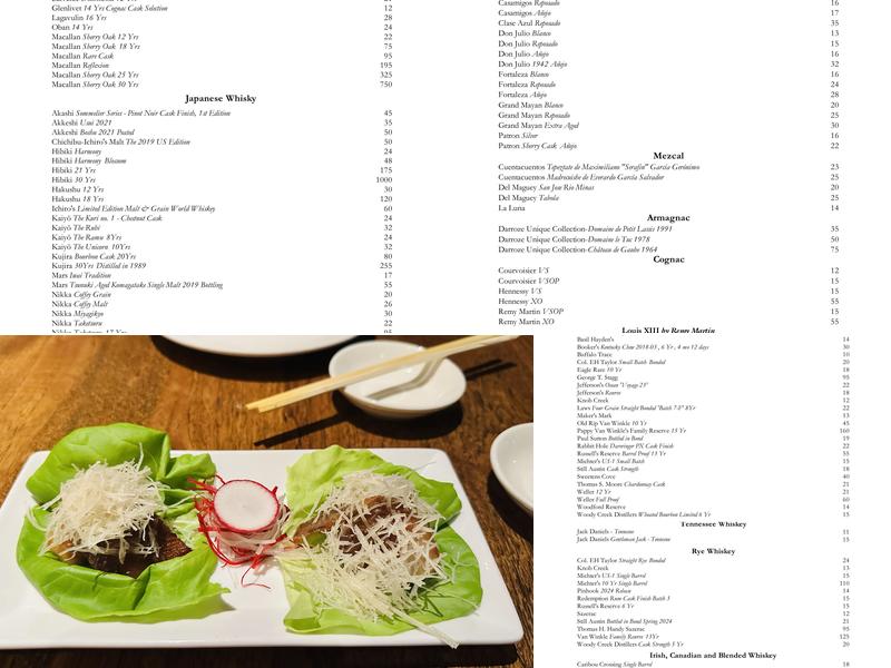 Matsuhisa Denver Menu