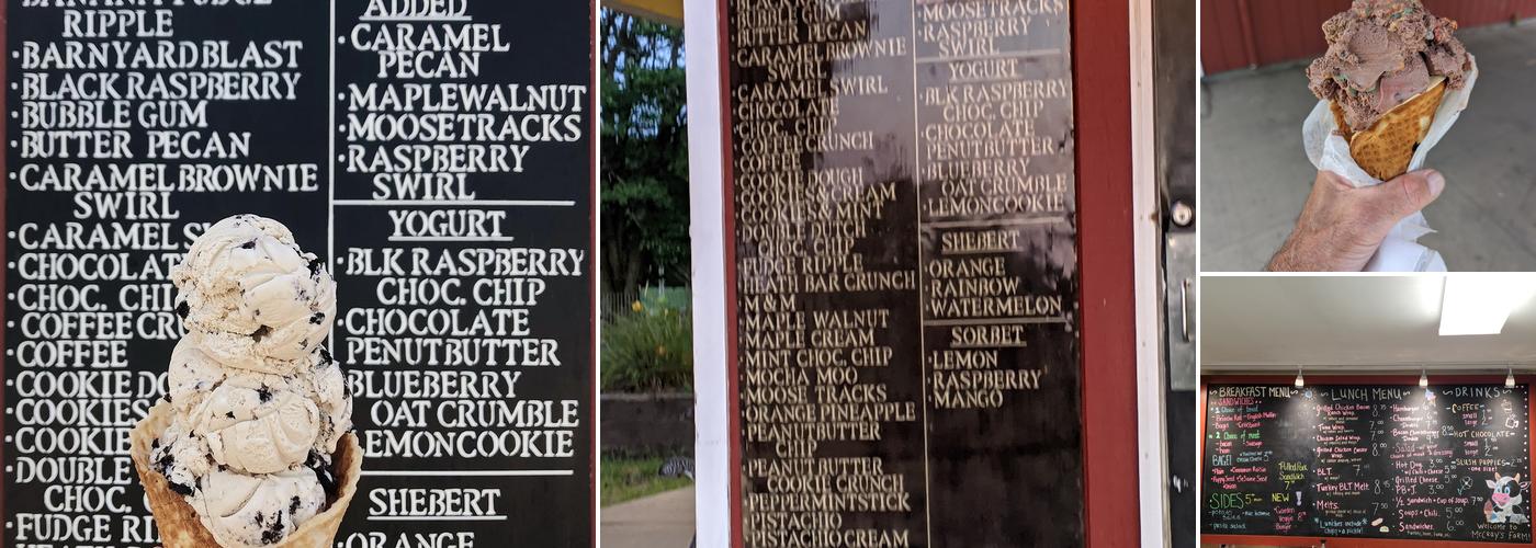 McCray's Country Creamery Menu