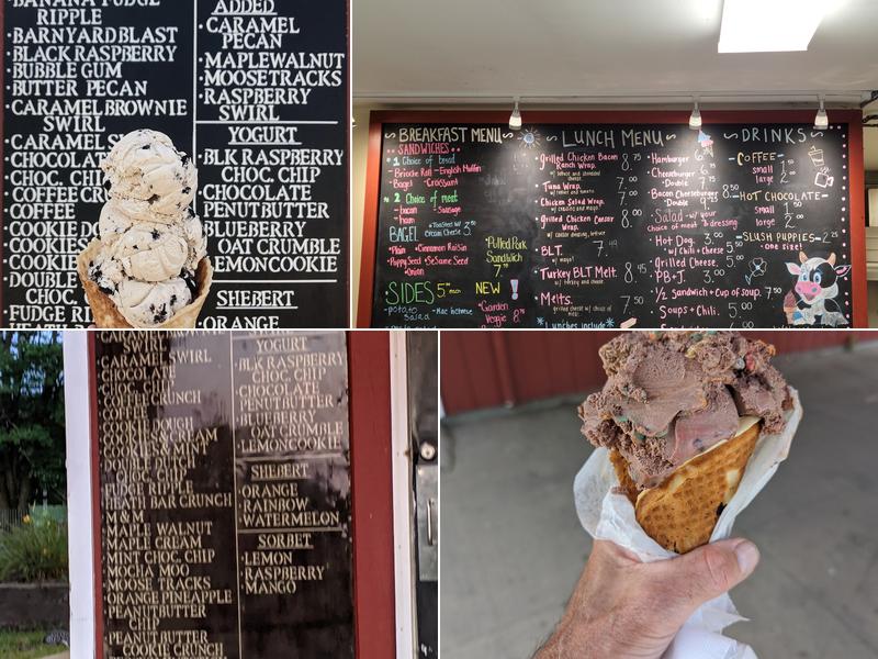 McCray's Country Creamery Menu