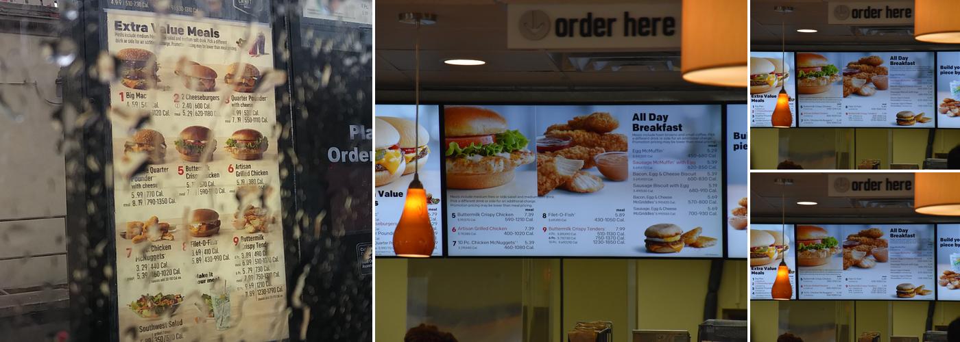 McDonald's Menu