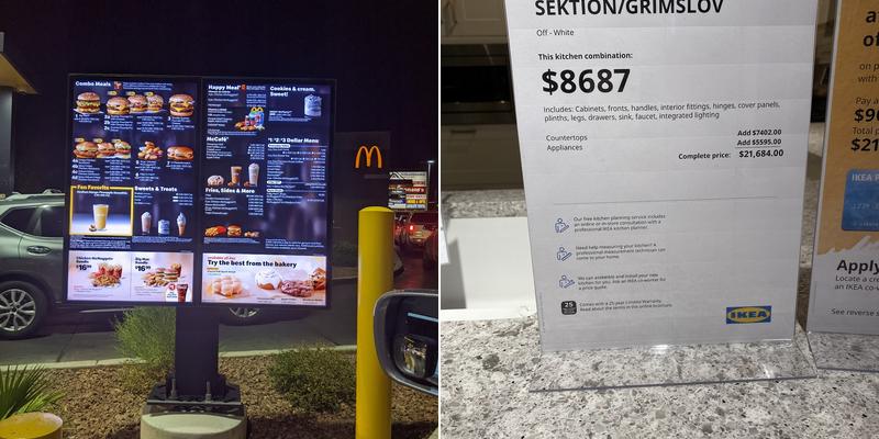 McDonald's Menu