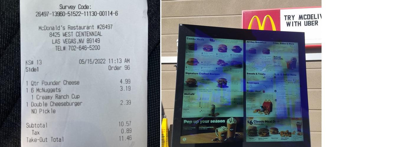 McDonald's Menu