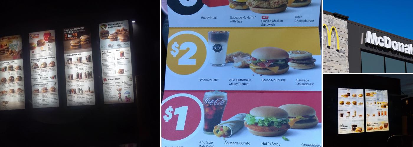 McDonald's Menu