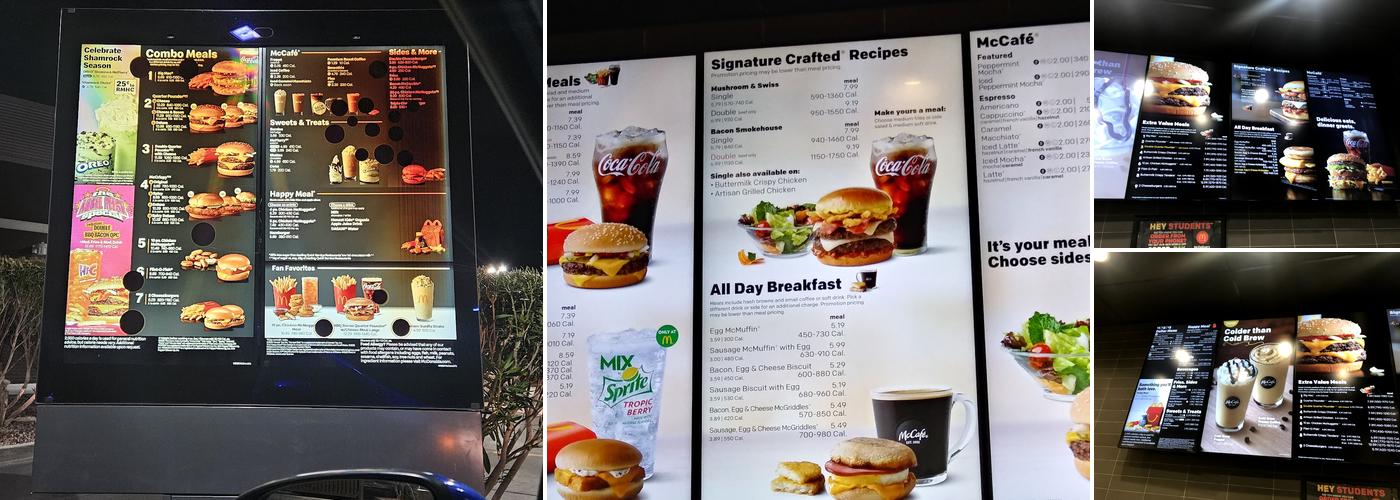 McDonald's Menu