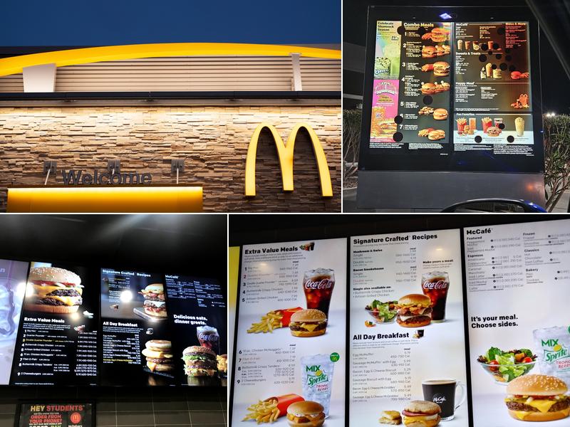 McDonald's Menu