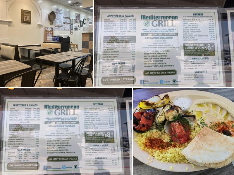 Mediterranean Grill Menu