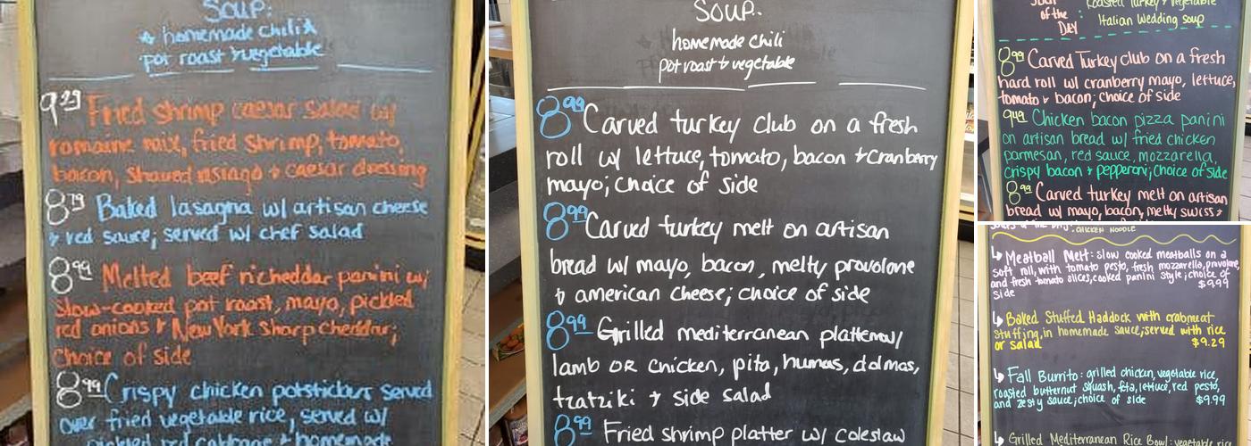 Helena's Mediterranean Cafe and Deli Menu