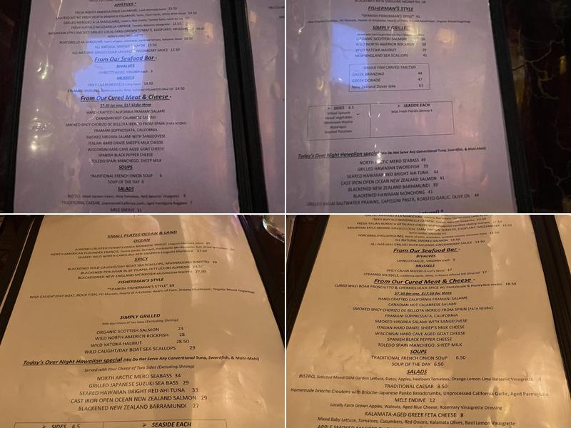 Mele Bistro Menu