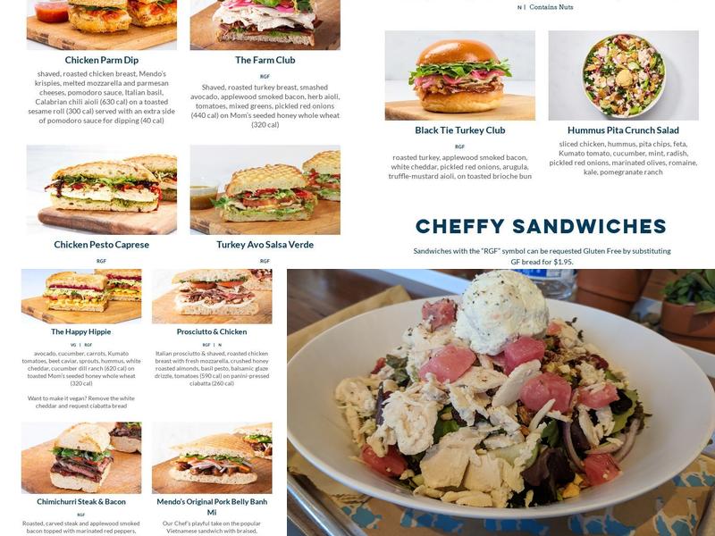 Mendocino Farms Menu