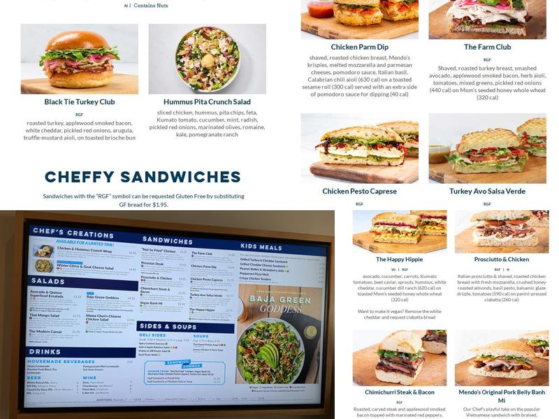 Mendocino Farms Menu