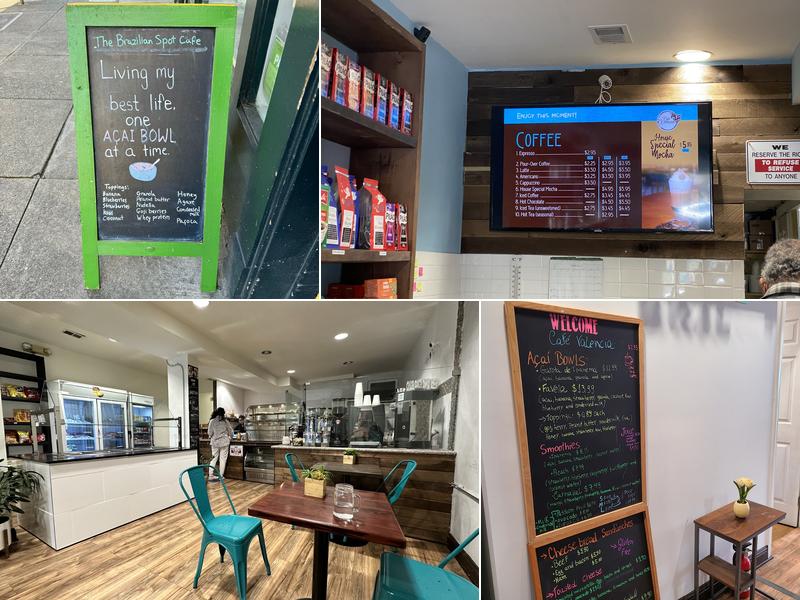 The Brazilian Spot (formerly Cafe Valencia) Menu