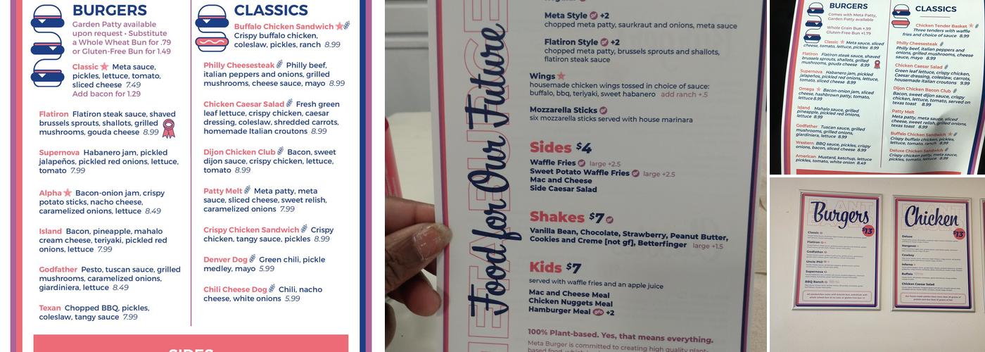 Meta Burger Menu