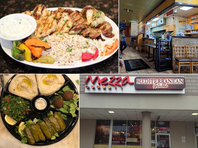 Mezza Mediterranean Grille 30720 Southfield Rd, Southfield