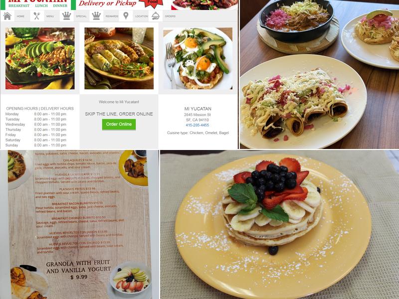 Mi Yucatan Menu