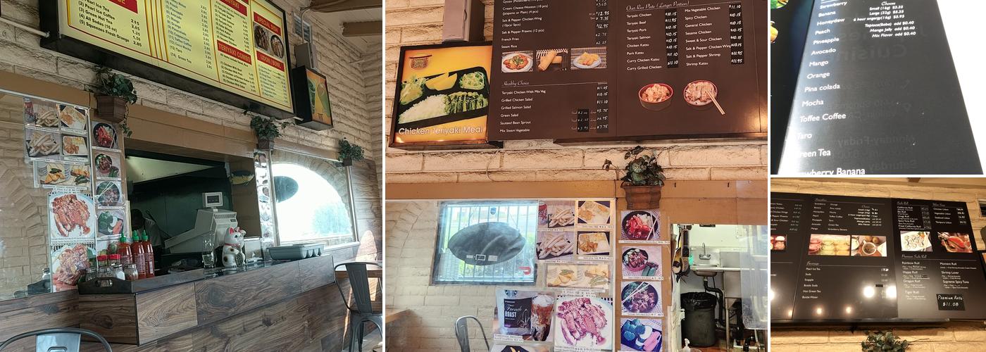 Midori Japanese Cuisine Menu