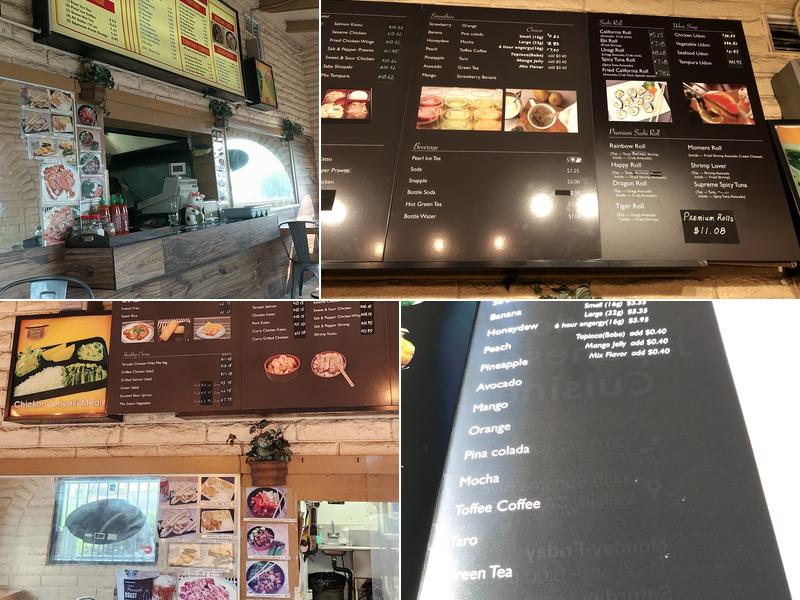 Midori Japanese Cuisine Menu