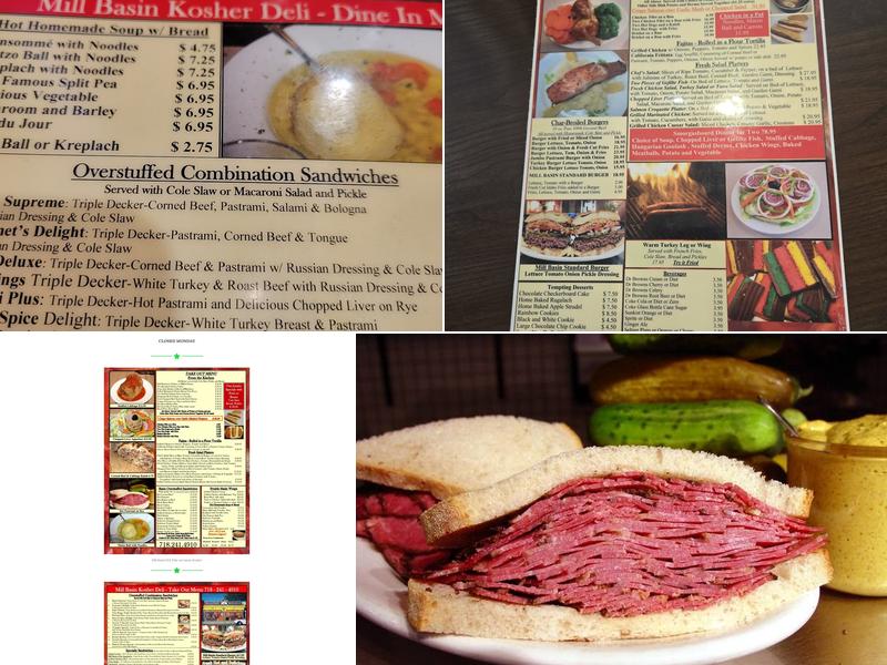 Mill Basin Deli Menu