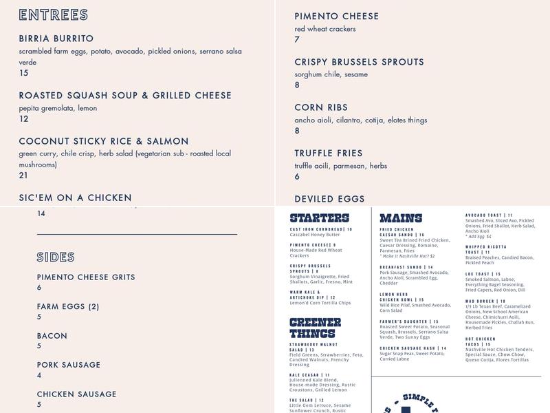Milo Menu