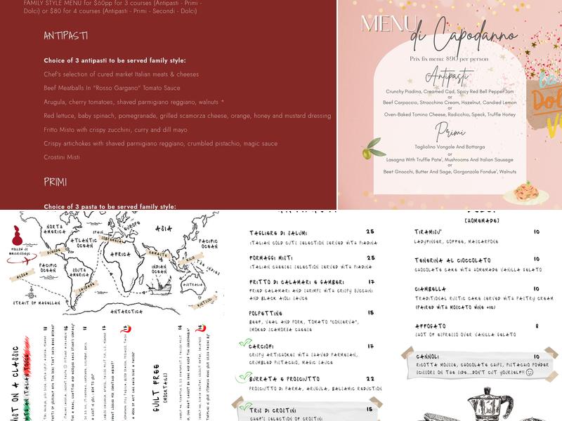 Misirizzi Menu