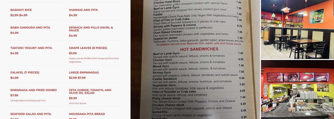 Mix Platters Halal Boys Menu