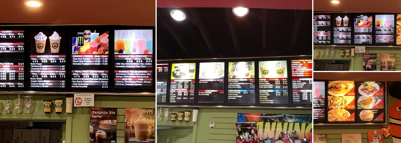 Mocha Express Menu