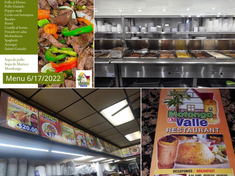 Mofongo Del Valle Menu