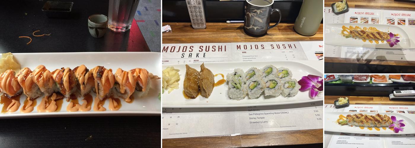 Mojos Sushi Menu