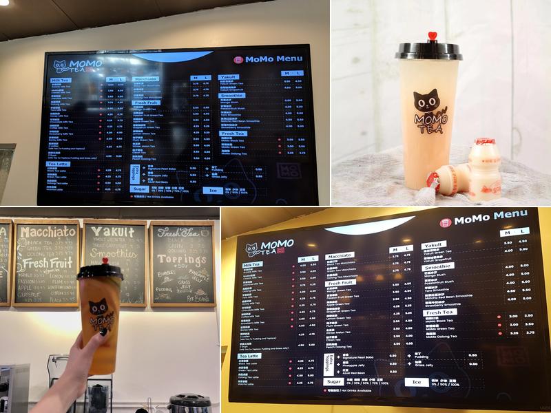 MOMO Tea Menu