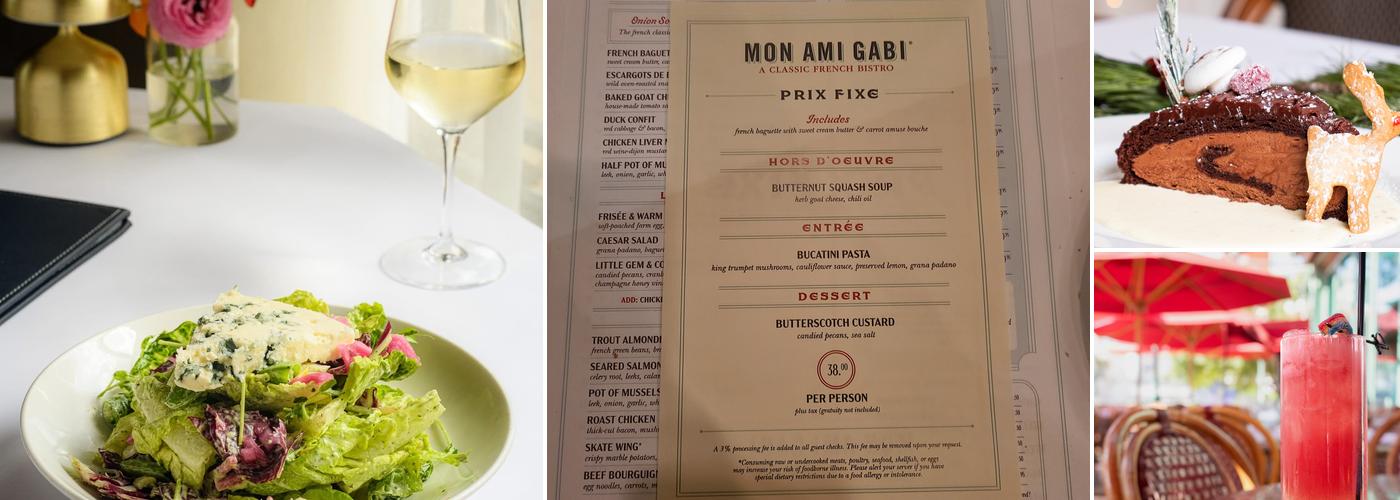 Mon Ami Gabi Menu