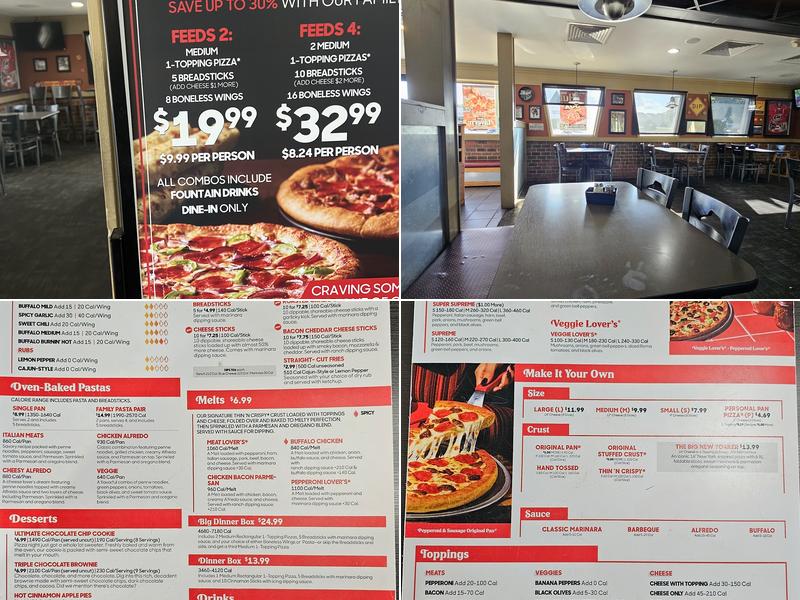 Pizza Hut Menu