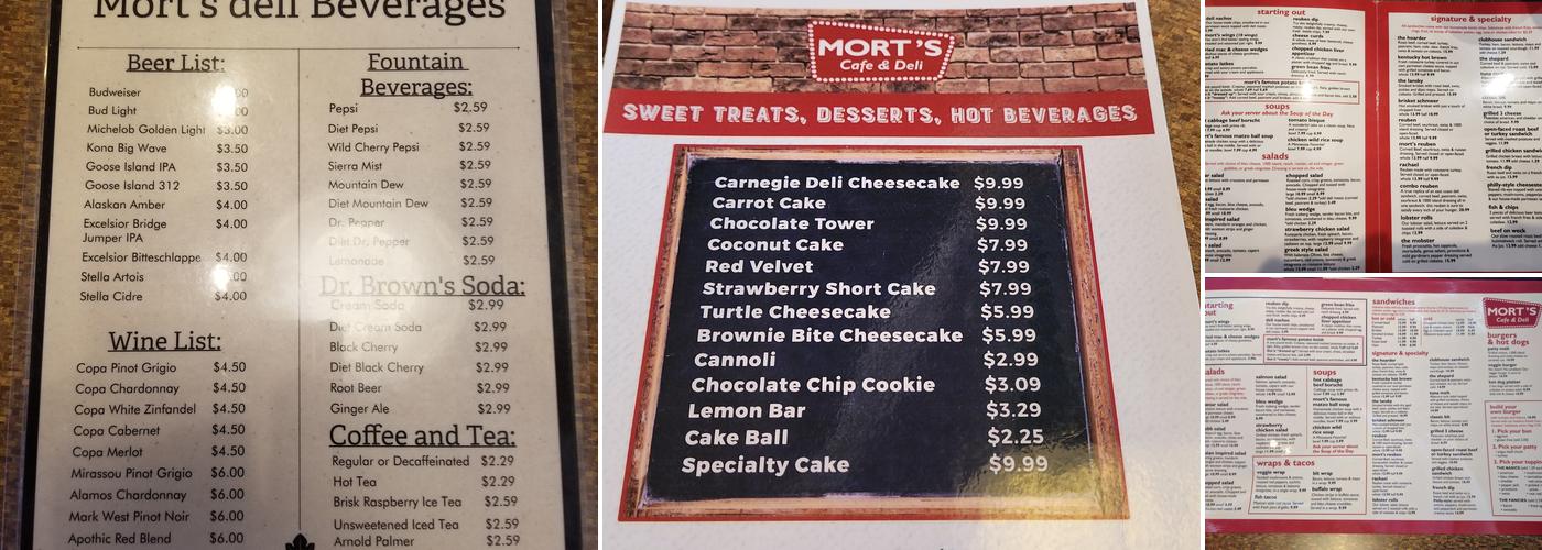 Mort's Menu