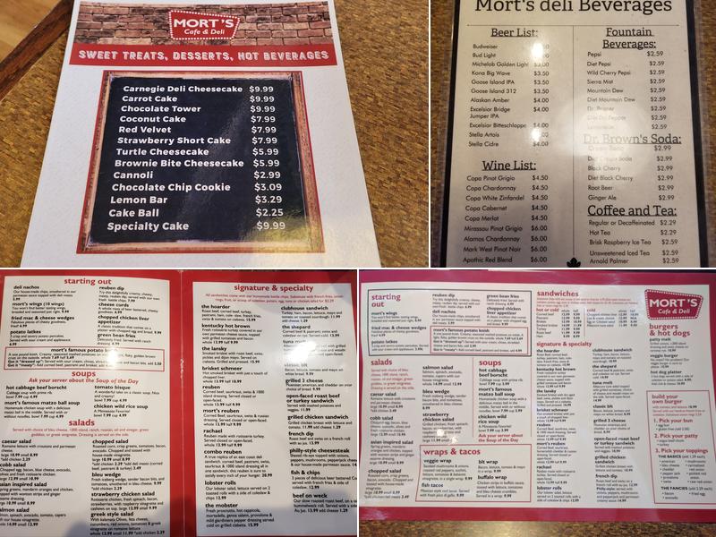 Mort's Menu
