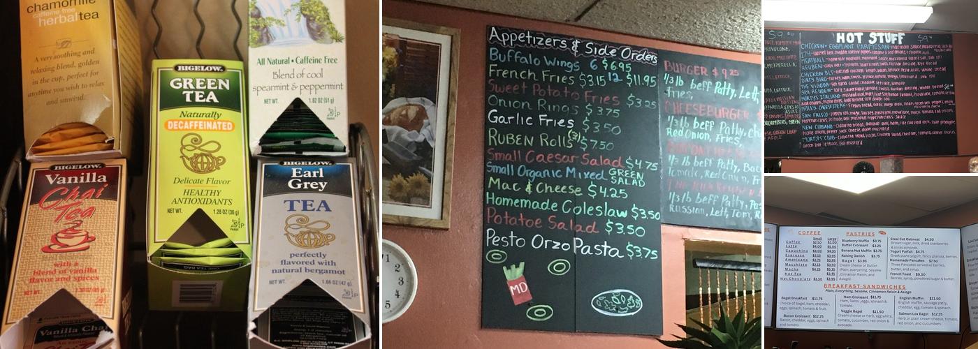 Morty's Delicatessen Menu