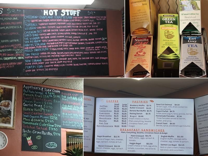 Morty's Delicatessen Menu