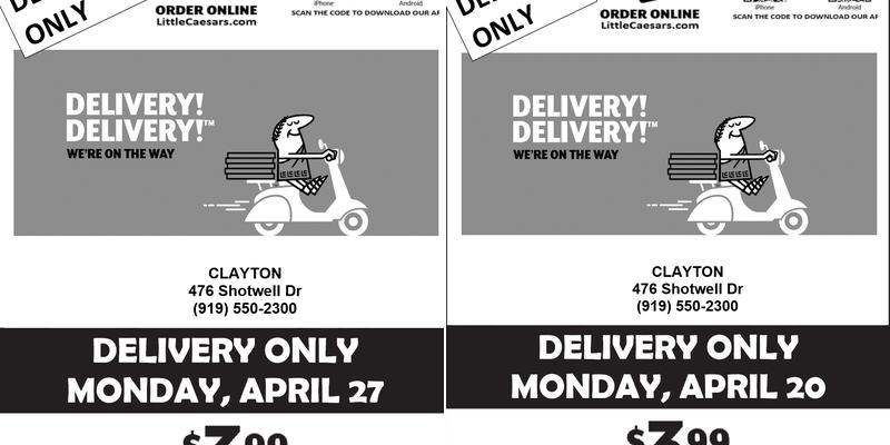 Little Caesars Pizza Menu