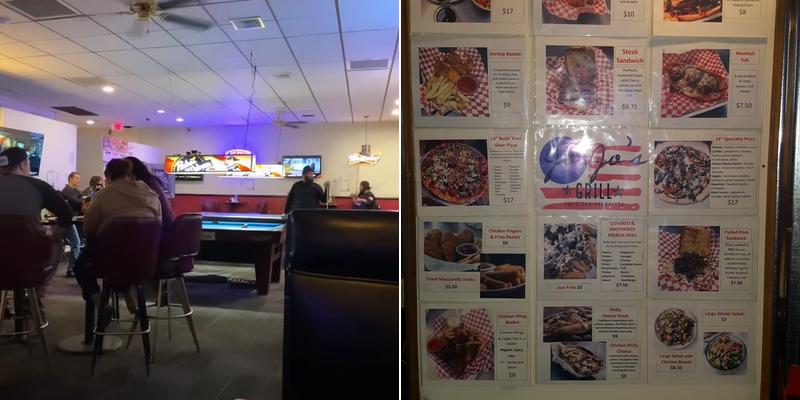 Mr G's Pub N Grub Menu