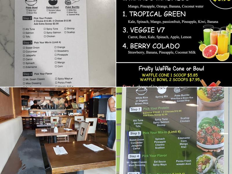 Mr.Green Menu