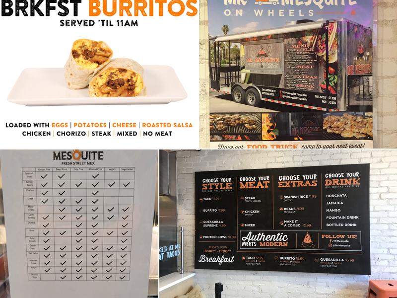 Mesquite Fresh Street Mex Menu