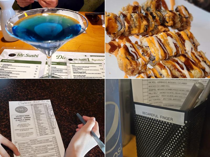 Mr. Sushi Clifton Menu