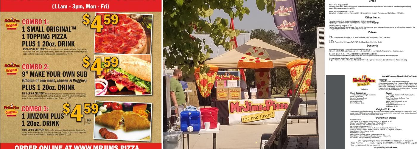 MrJims.Pizza Menu