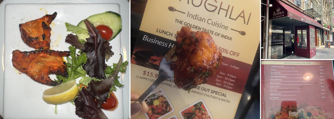 Mughlai Indian Cuisine Menu