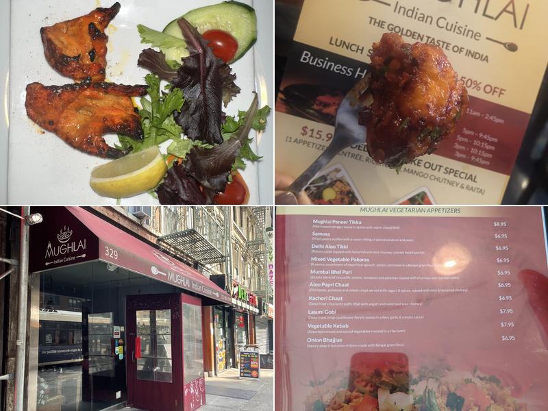 Mughlai Indian Cuisine Menu