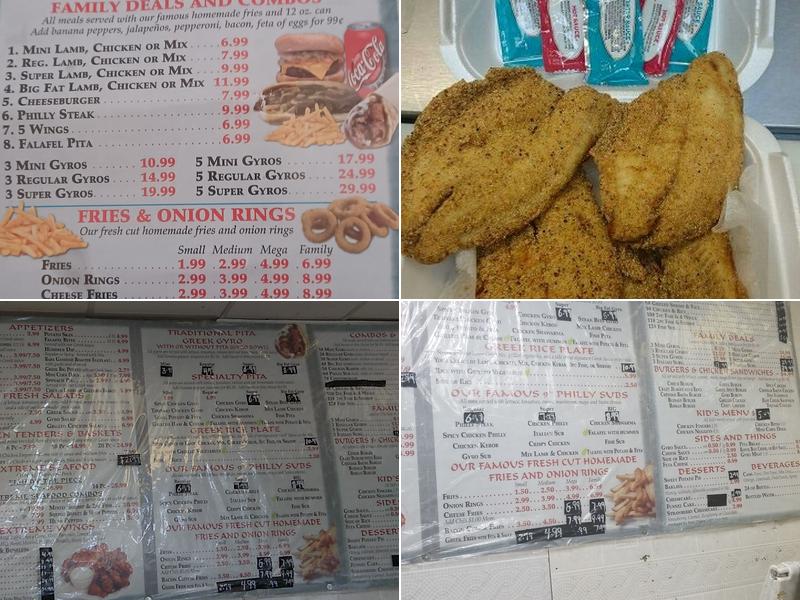 My Big Fat Gyros Menu