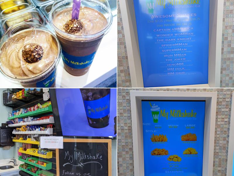My Milkshake Menu